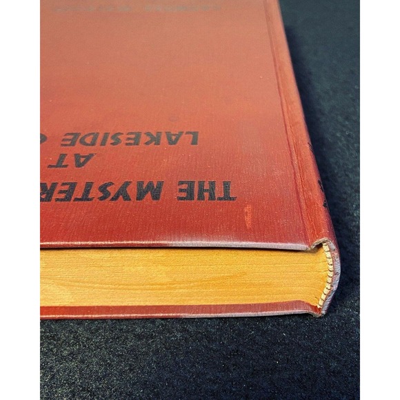 RARE 1934 HC - The Mystery Hunters at Lakeside Camp by Capwell Wyckoff Saalfield - Picture 13 of 16